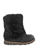 R Maylin Sheepskin Suede Boot