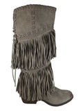 R Fringed Western Boot