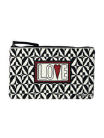 R Print 'Love' Pouch