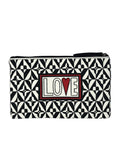 R Print 'Love' Pouch