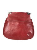 R Embossed Flap Crossbody