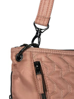 R Nylon Quilted Crossbody