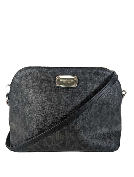 R Coated Canvas Crossbody