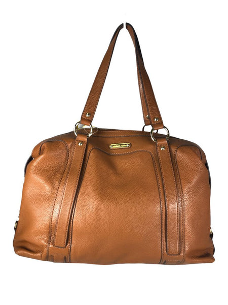 Pebble leather satchel