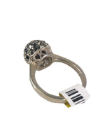R SS Marcasite Ball Ring
