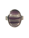 R SS Oval Stone Ring